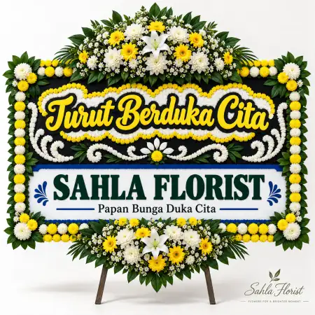 Papan Bunga Duka Pakuwon